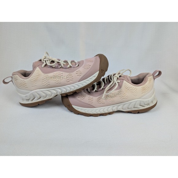Keen NXIS Speed Hiking Shoes Womens 7 Pink Blush Fawn Trail Sneaker 1027203 - Picture 6 of 8